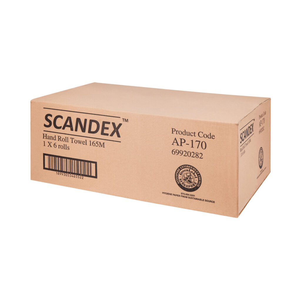 Scandex Hand Roll Towel - 1 Ply