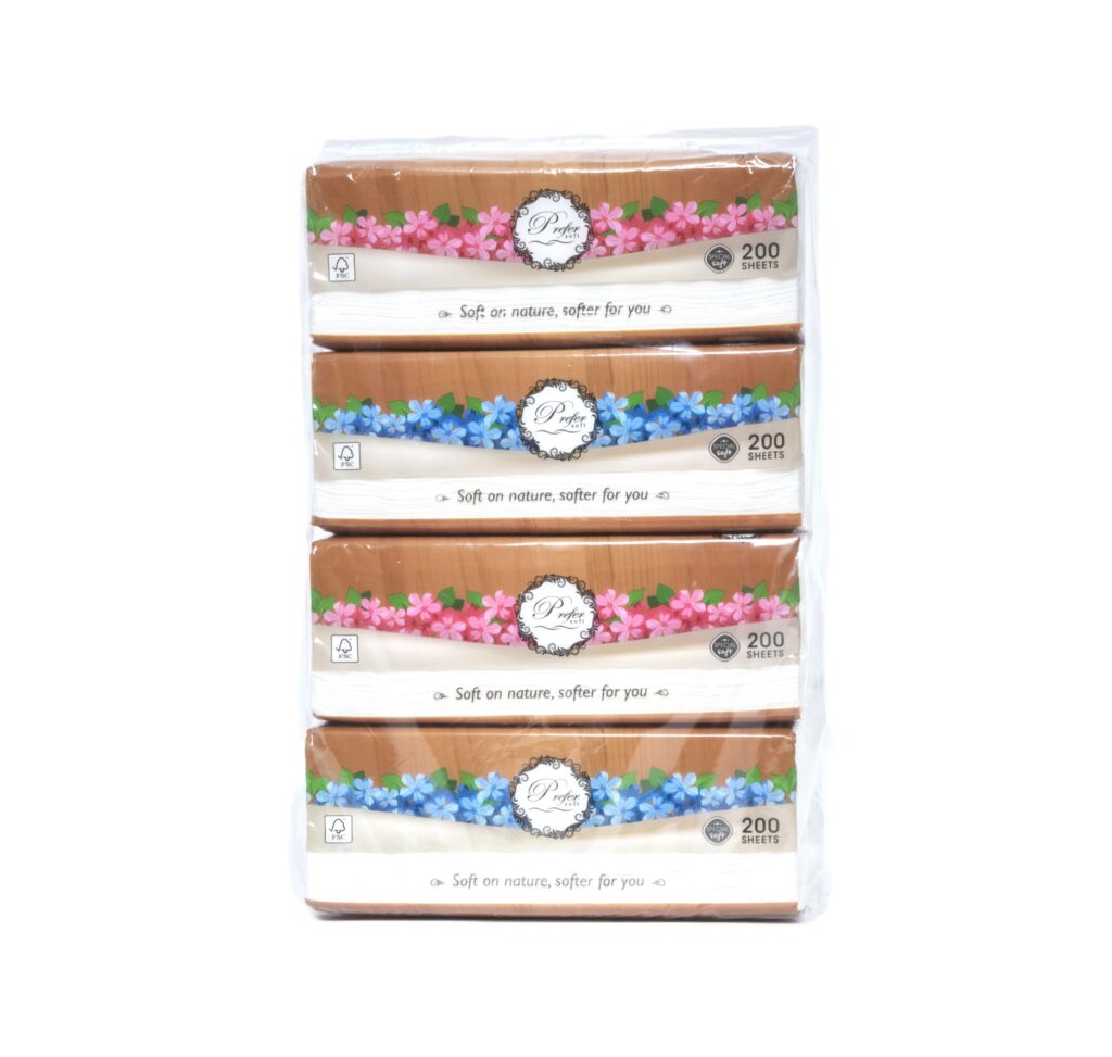 Prefer Softpack Facial Tissue - 2 Ply