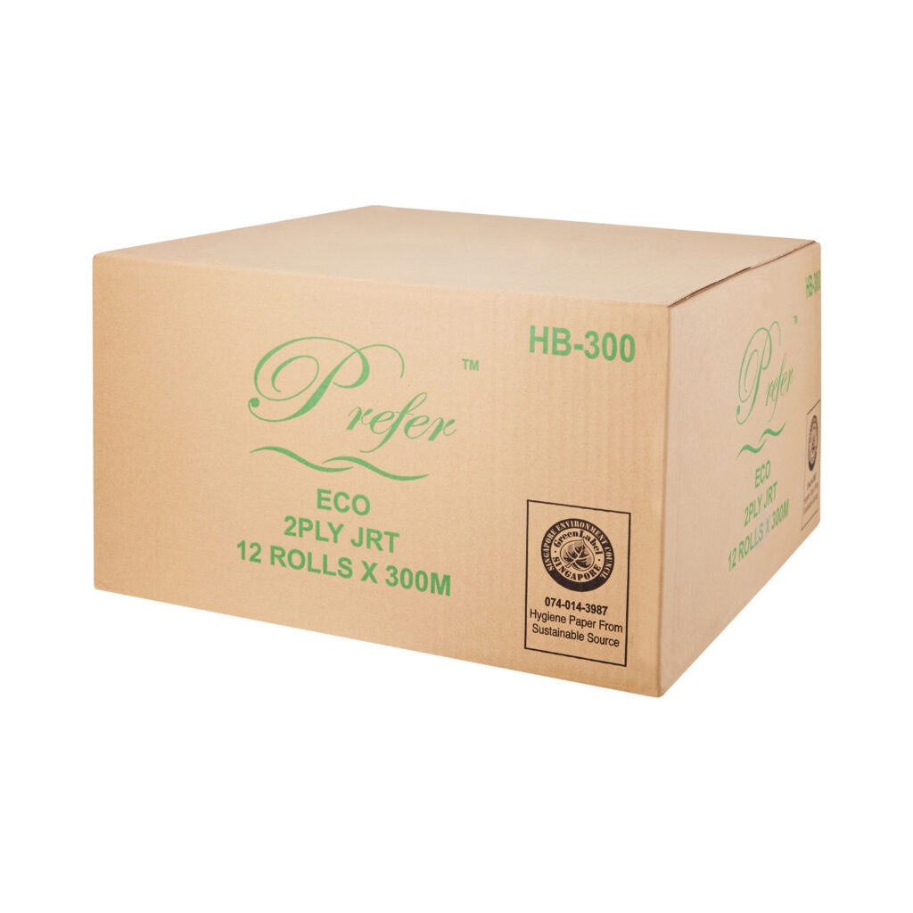 Prefer Jumbo Toilet Roll (300M) - 2 Ply