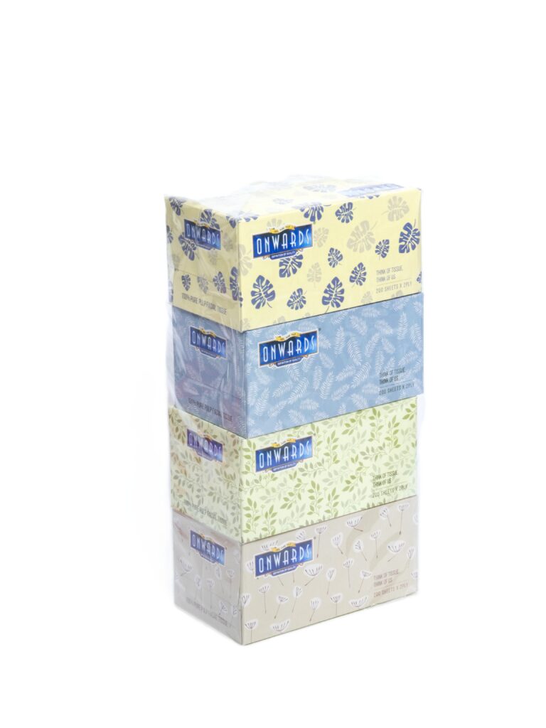 Onwards Facial Tissue Box - 2 Ply