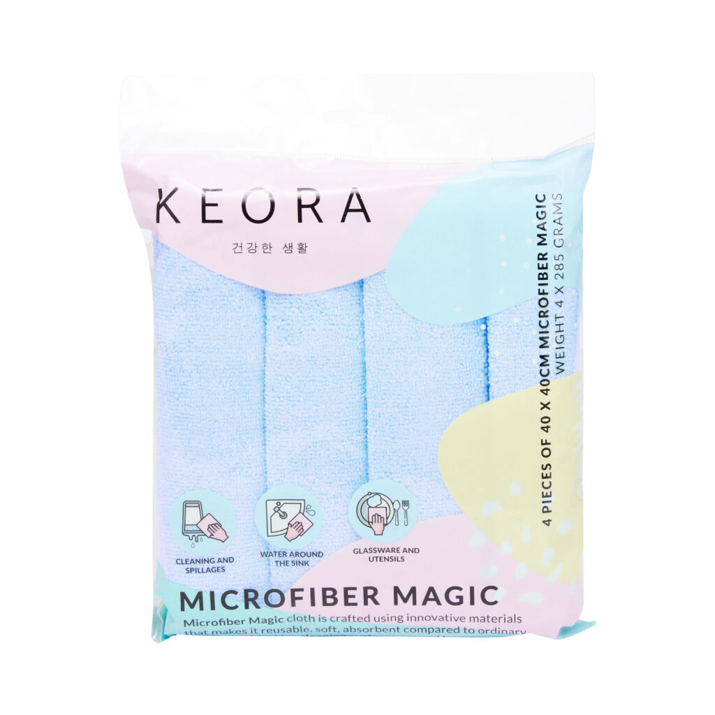 Keora Microfiber Cloth (40 x 40cm) - Blue