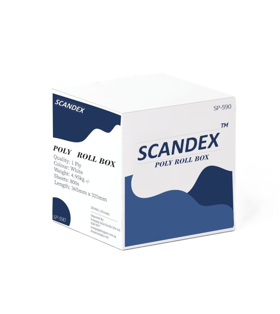 Scandex Poly Roll Box