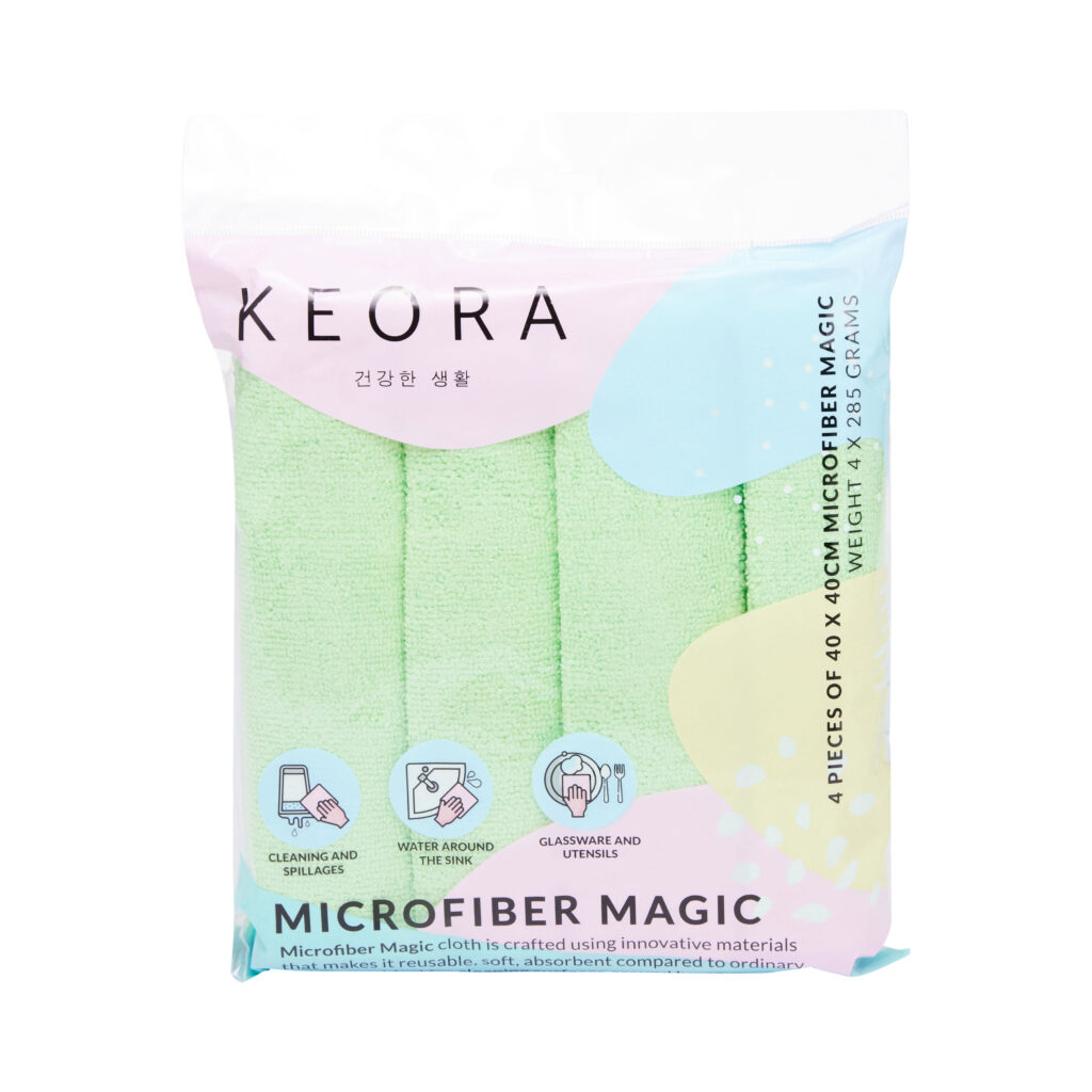 Keora Microfiber Cloth (40 x 40cm) - Green