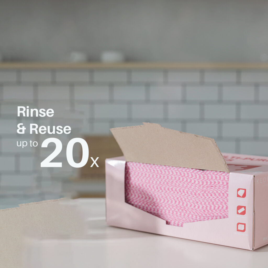 Keora Multipurpose Wipes (Box) - Red