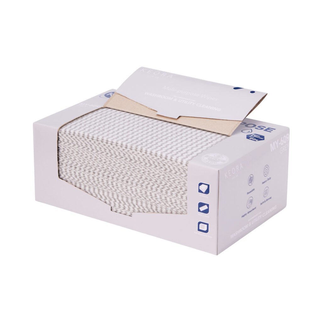 Keora Multipurpose Wipes (Box) - Grey
