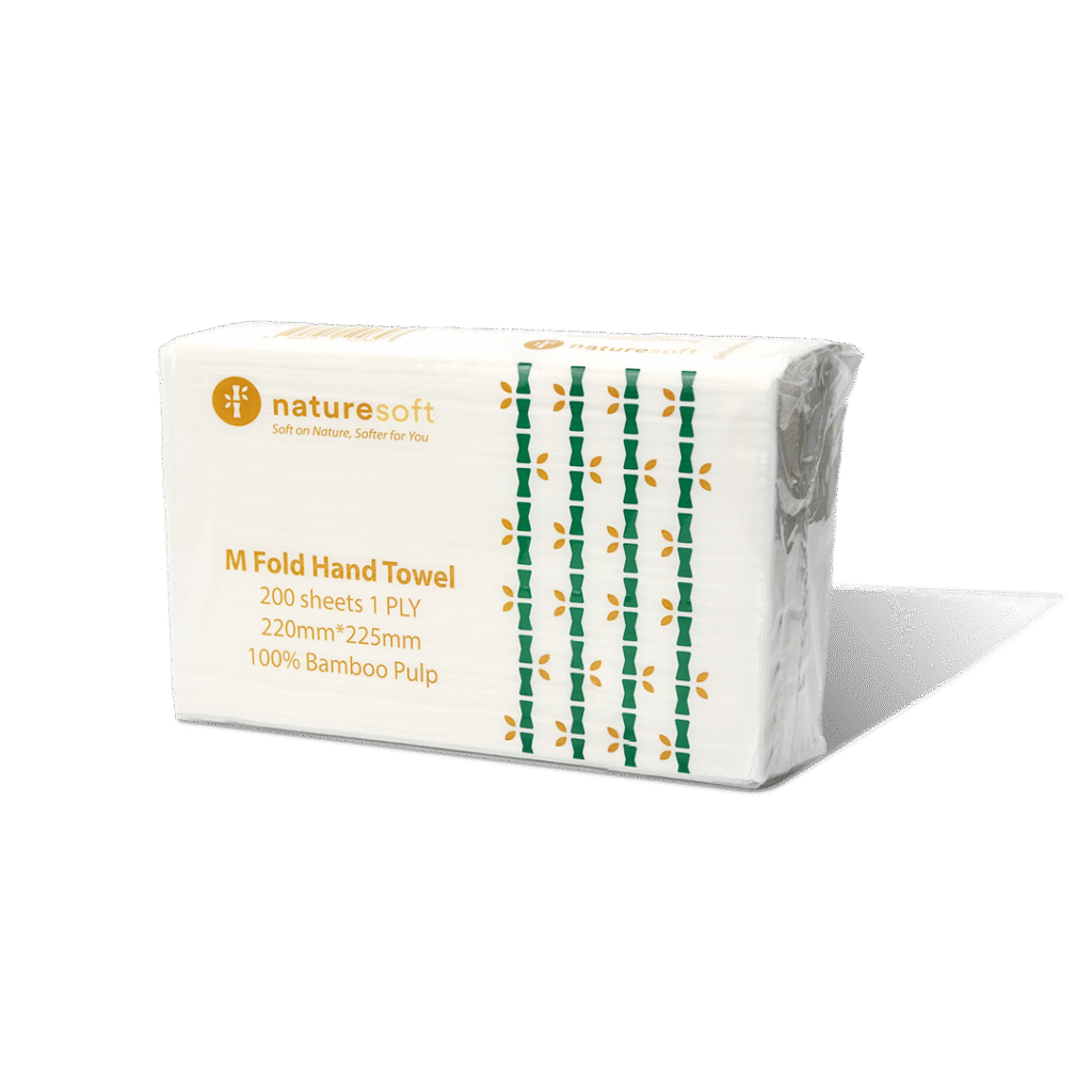 Naturesoft Bamboo M-Fold Towel
